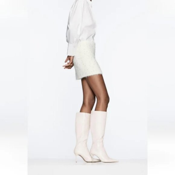 ZARA THIN HEELED BOOTS